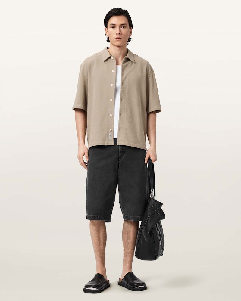 Jackson Relaxed Fit Cotton Shorts