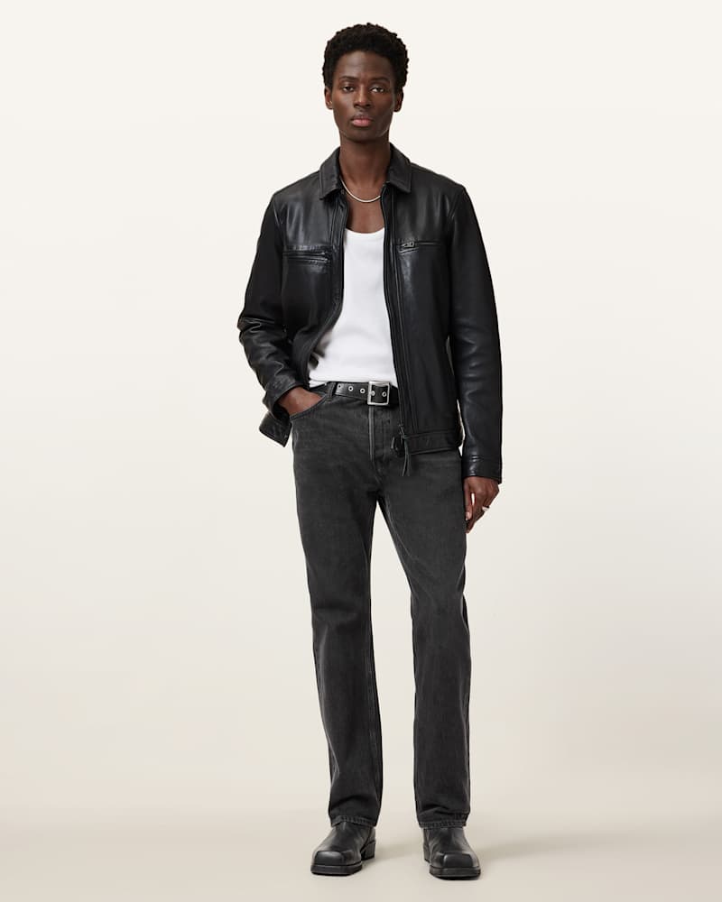 Reid Straight Fit Denim Jeans
