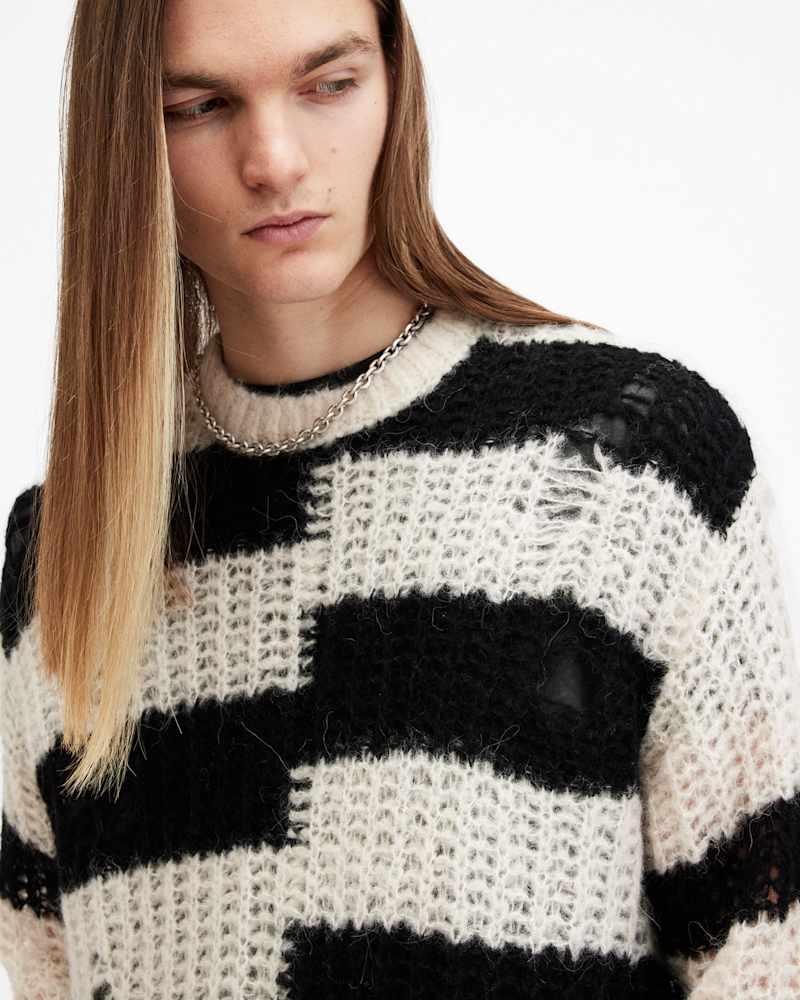 Pip Striped Oversized Jumper