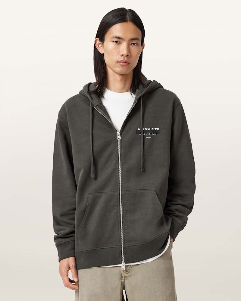 Redact Zip Up Hoodie
