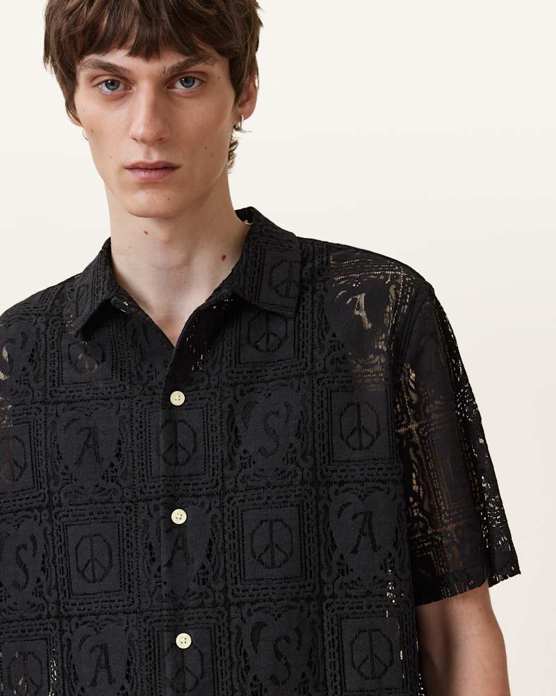 Netley Short Sleeve Lace Shirt