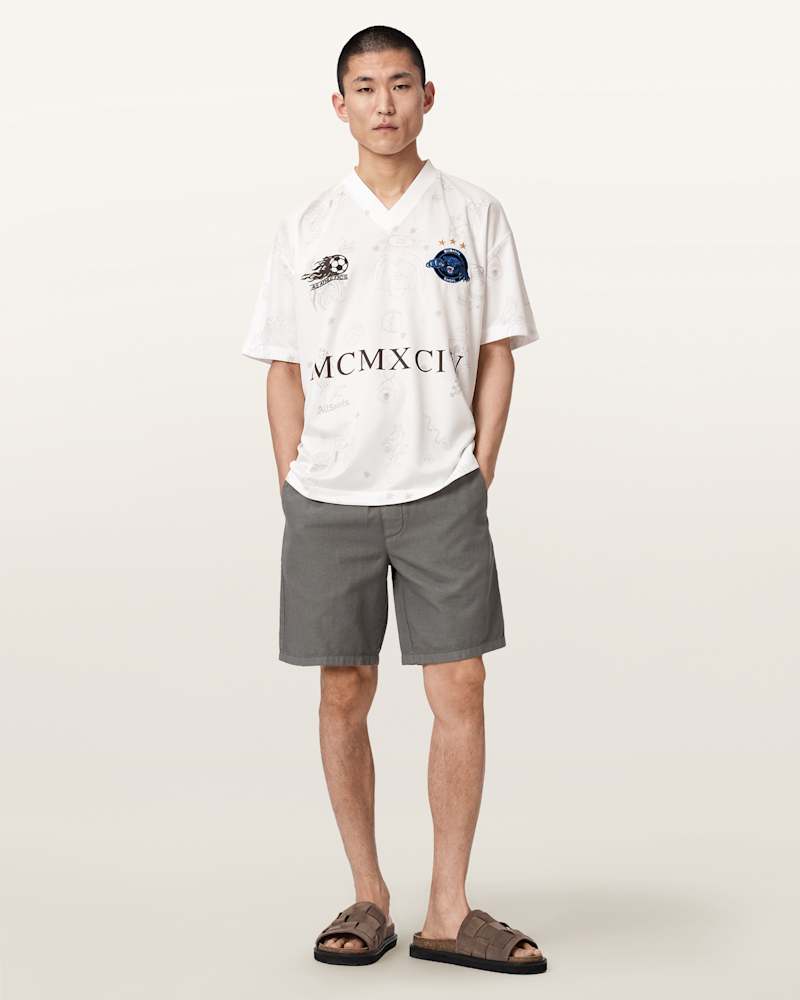 Hanbury Linen Blend Relaxed Fit Shorts