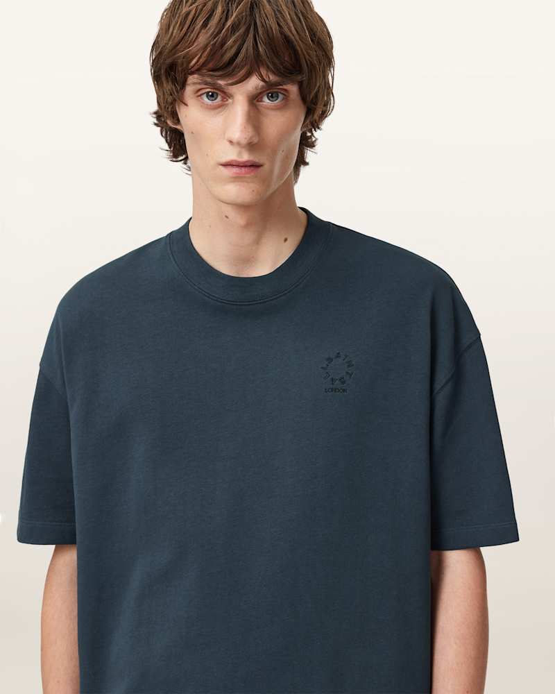 Haven Embroidered Logo Oversized T-Shirt