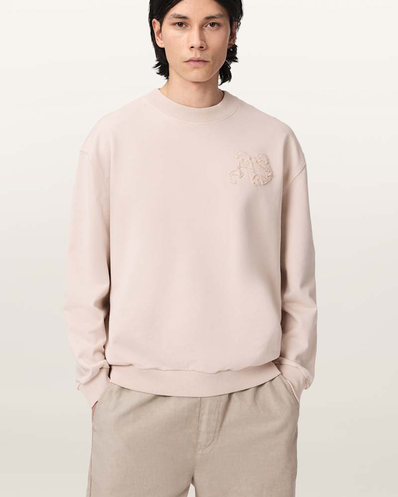 Insignia Crew Neck Cotton Sweatshirt