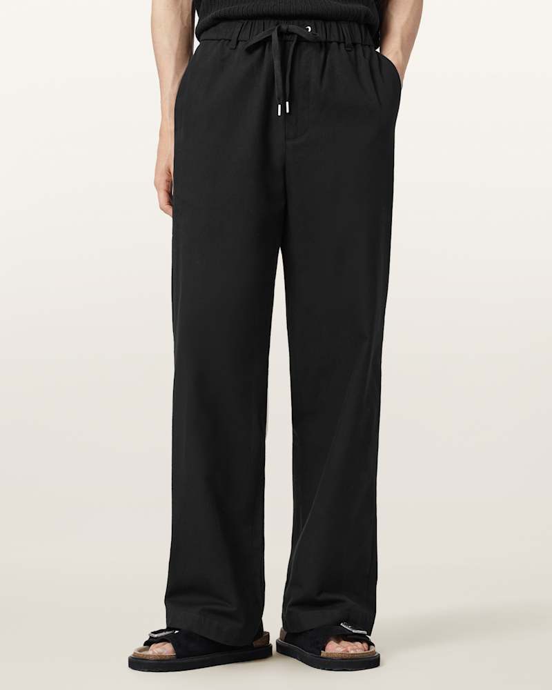 Mori Mid Rise Cotton Trousers