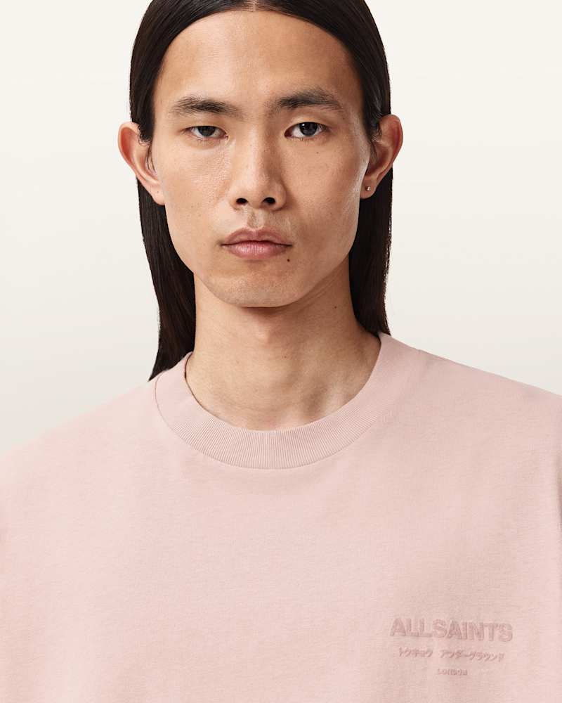 Xander Flocked Logo Oversized T-Shirt 