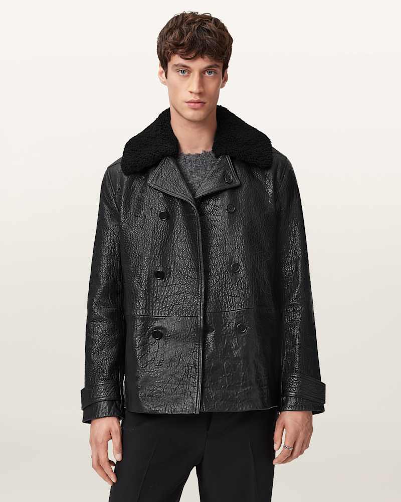 Hamlet Leather Coat
