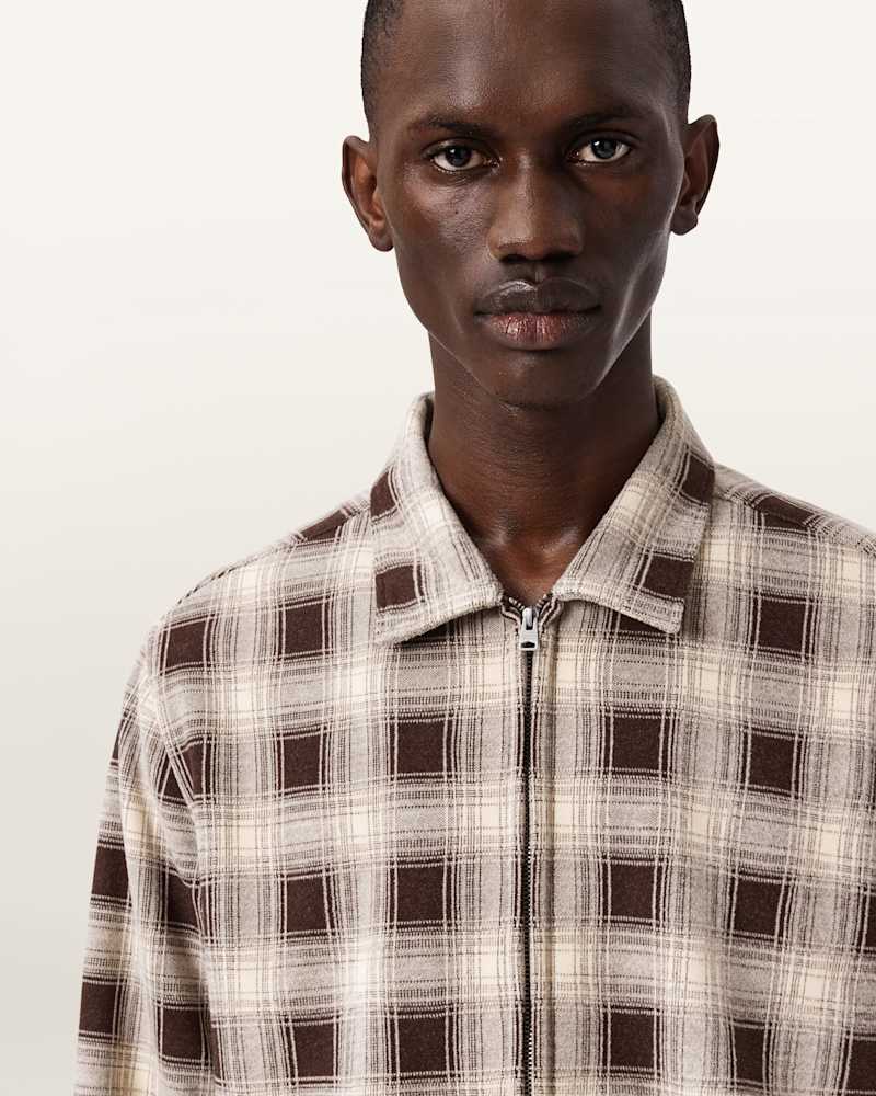 Krater Checked Long Sleeve Shirt