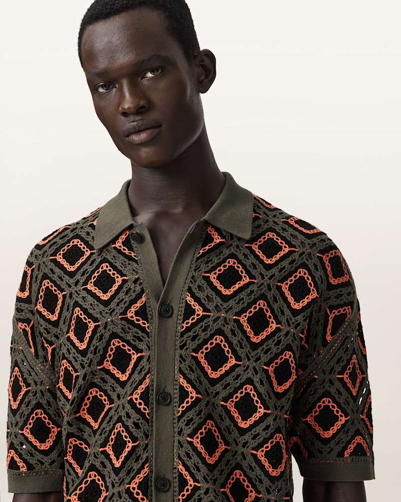 Morena Short Sleeve Collared Cardigan
