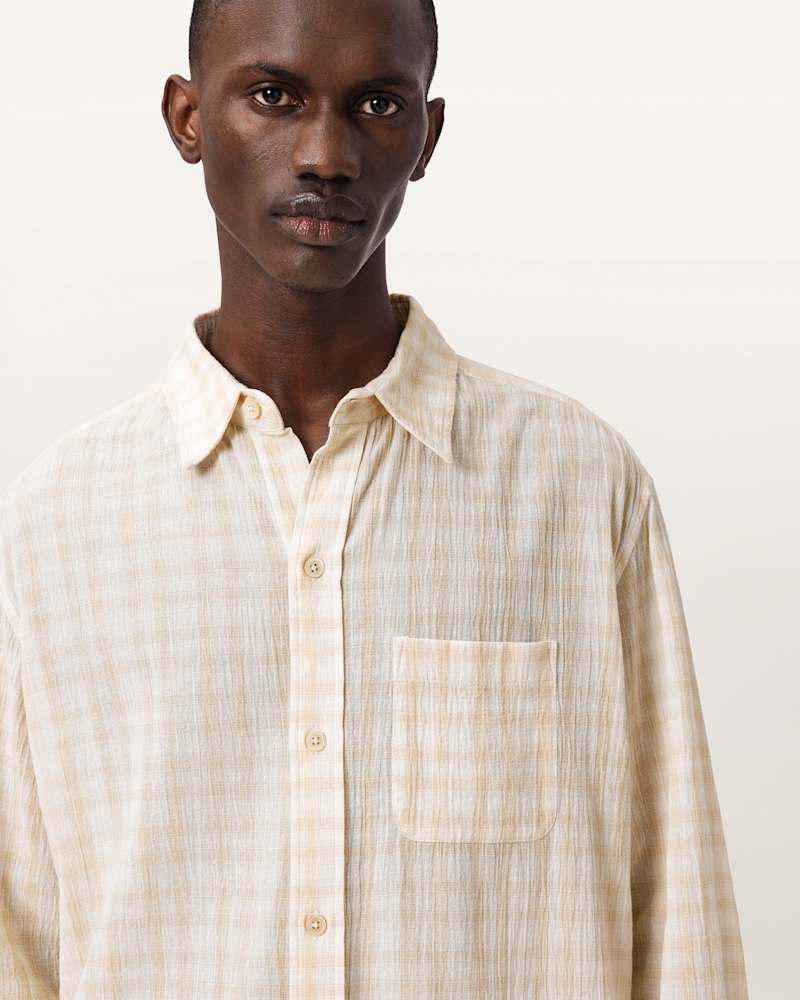 Toya Oversized Long Sleeve Cotton Shirt