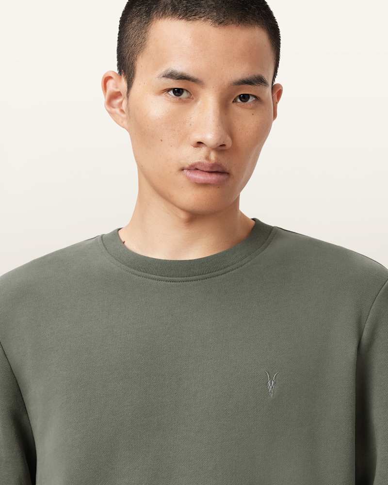 Raven Crew Neck Ramskull Sweatshirt