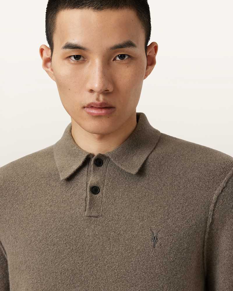 Statten Long Sleeve Polo Jumper