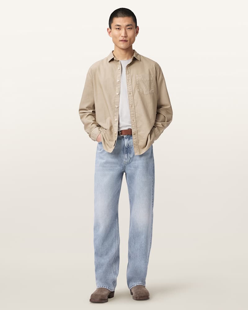 Mullen Straight Leg Loose Denim Jeans