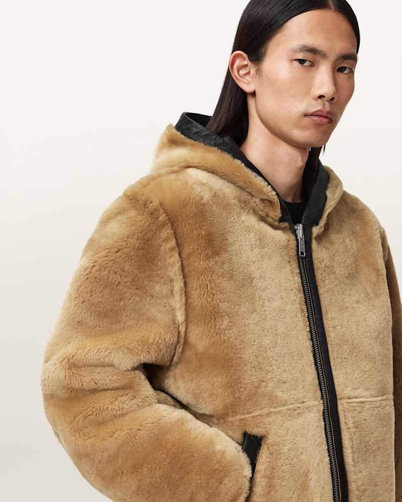 Mostyn Shearling Bomber Jacket