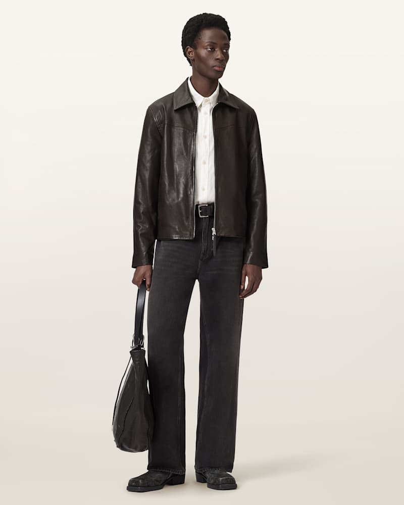 Tune Leather Biker Jacket