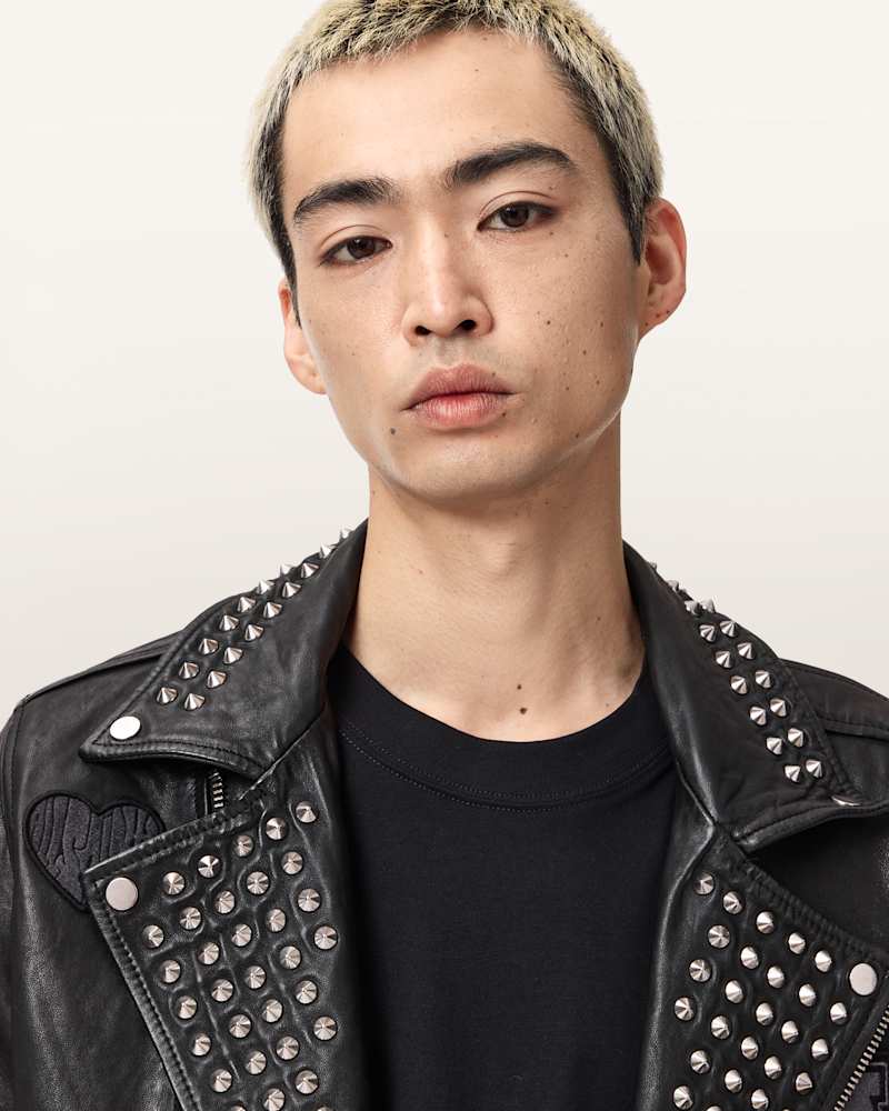 Cole Leather Biker Jacket