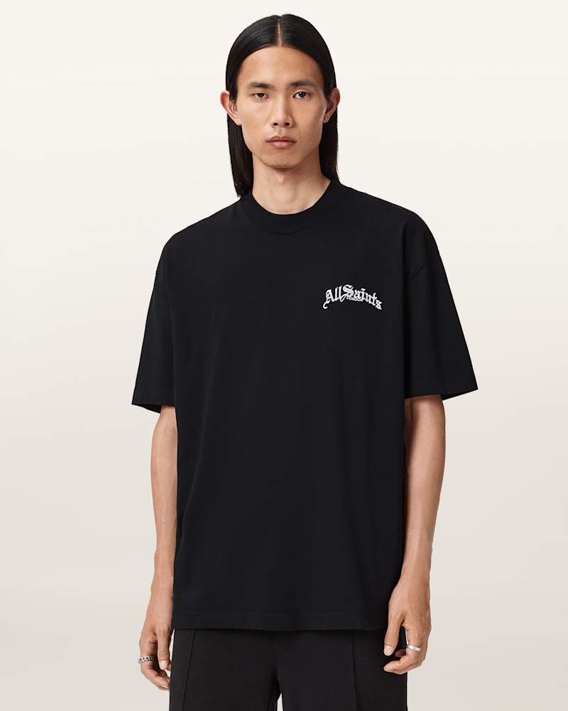Descent Oversized Graphic T-Shirt
