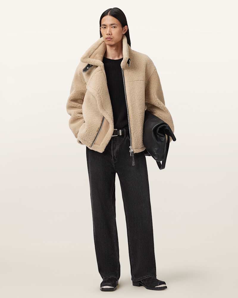 Vernon Oversized Shearling Jacket