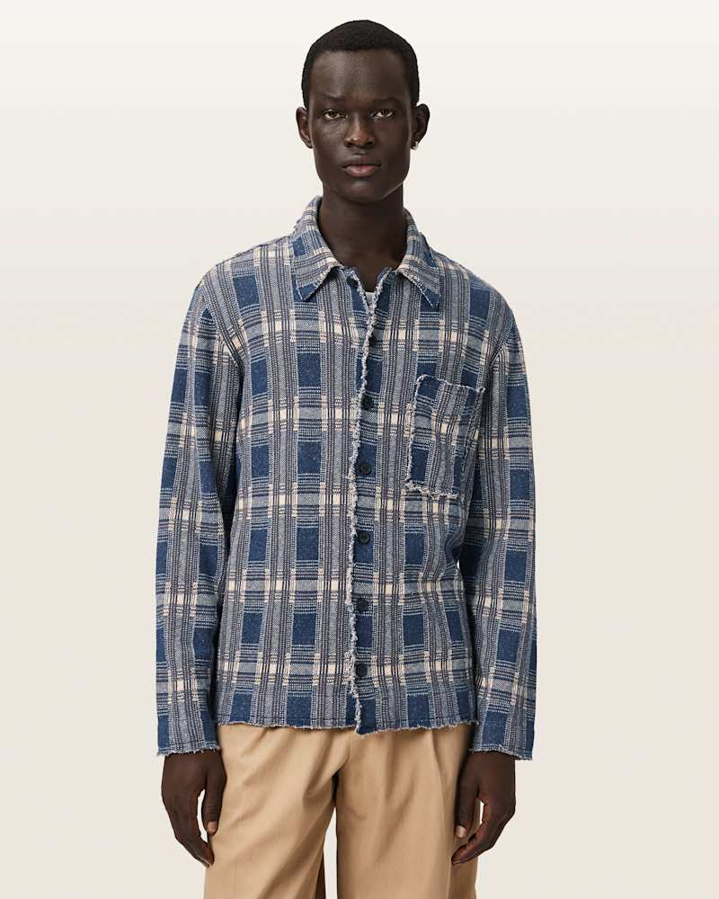 Solmar Knitted Check Cardigan