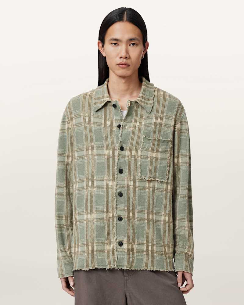 Solmar Knitted Check Cardigan