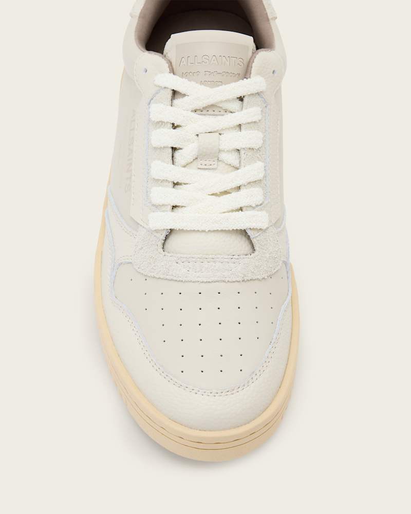Regan Leather Low Top Trainers