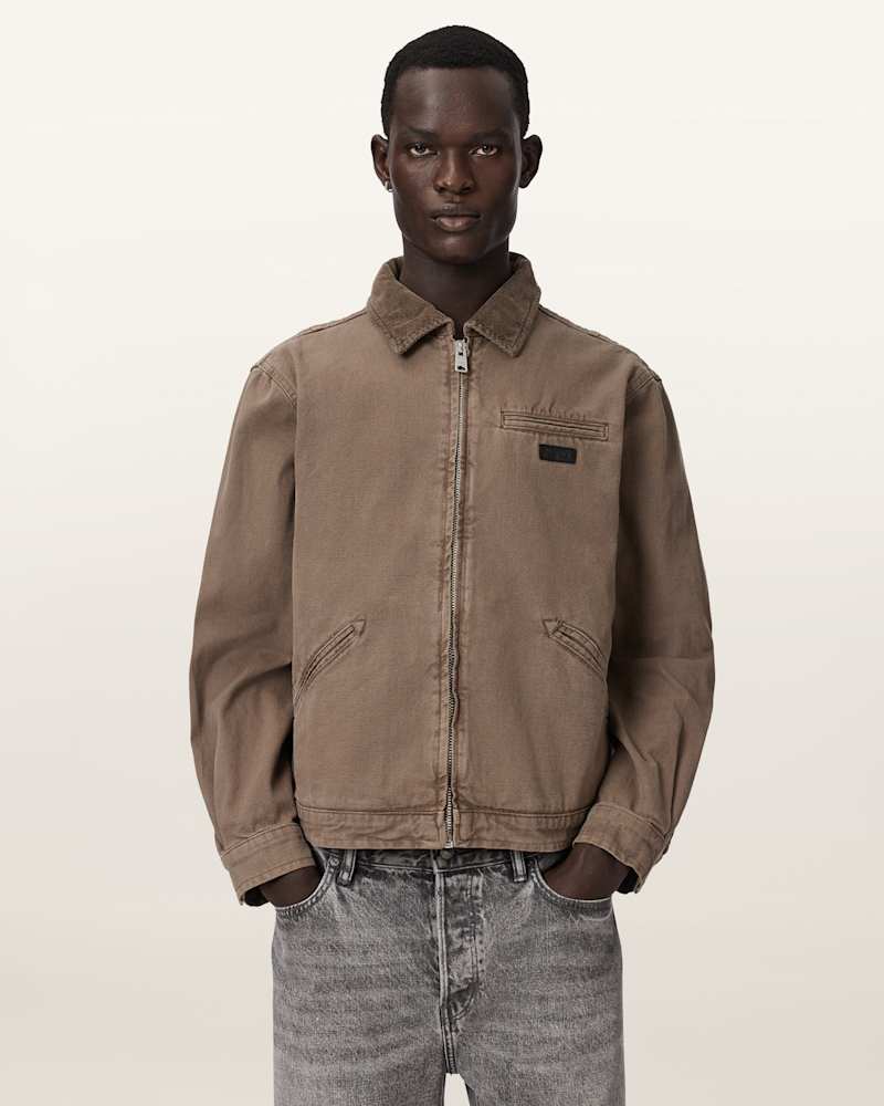 Korey Relaxed Fit Canvas Jacket