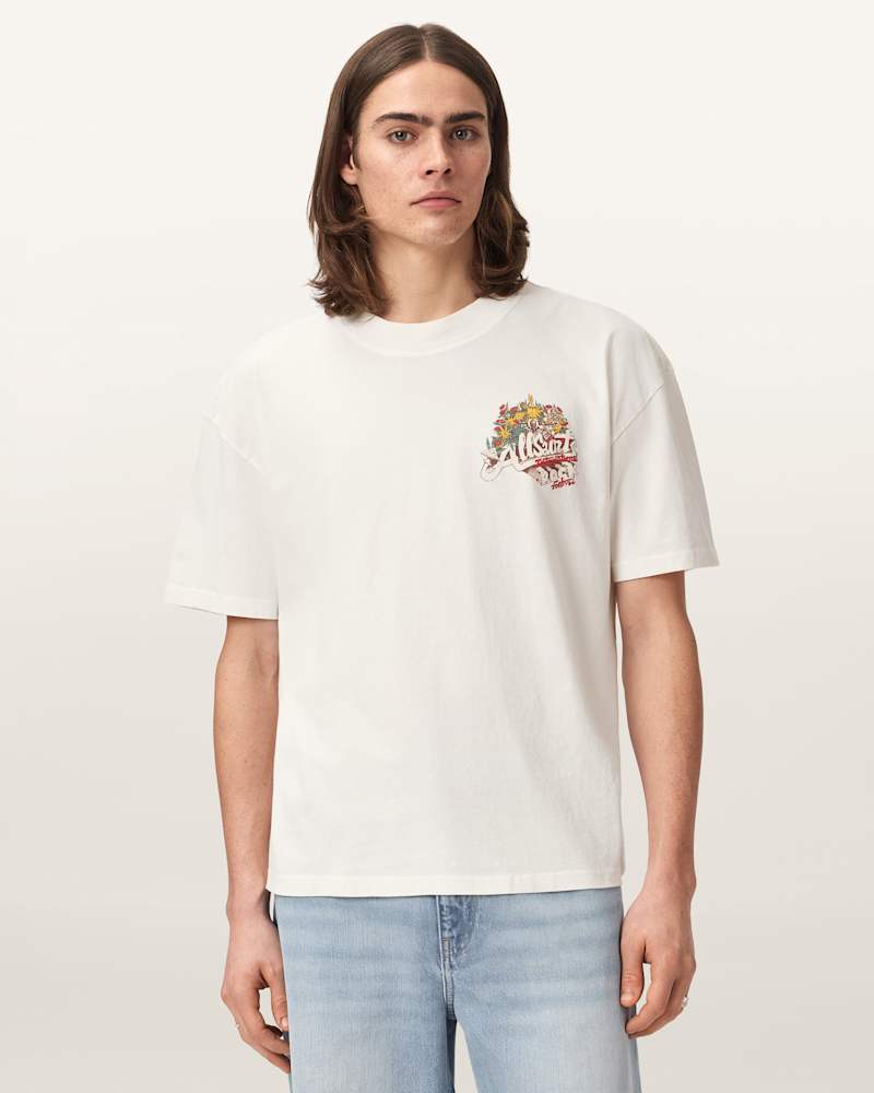 Roque Short Sleeve Oversized Crew Neck T-Shirt
