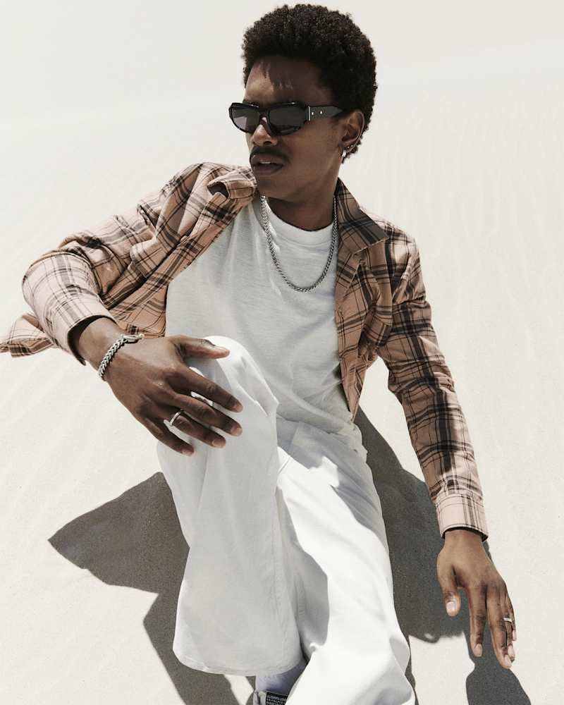Wendel Checked Relaxed Fit Shirt