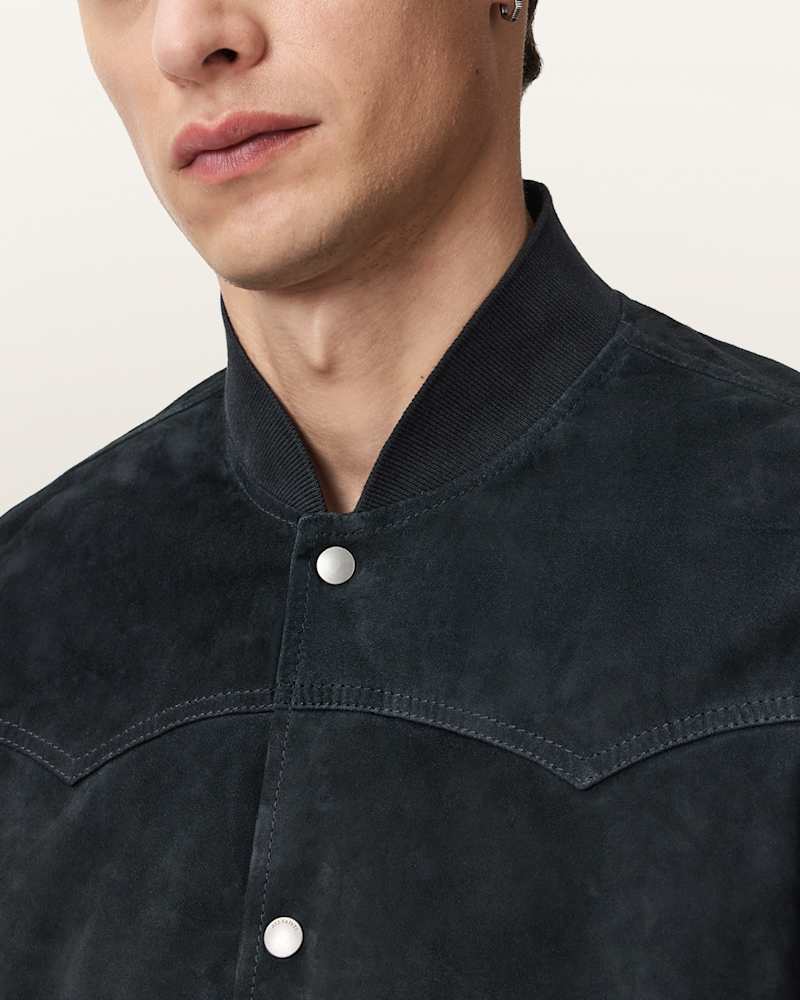 Stafford Suede Bomber Jacket