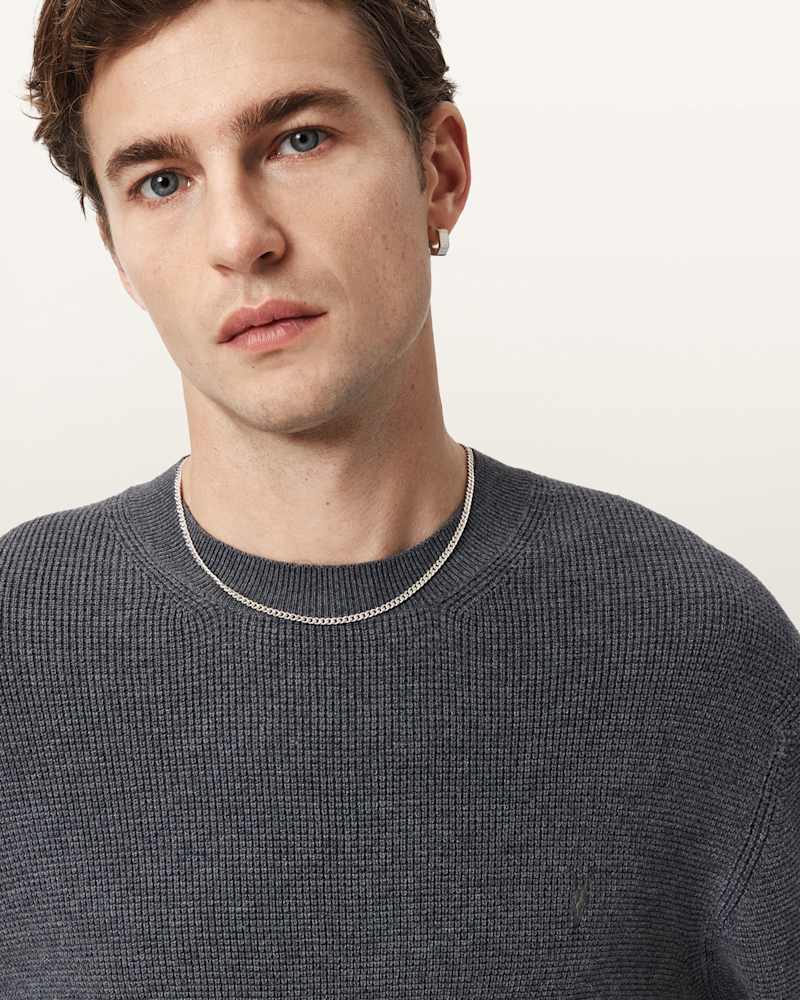 Aspen Crew Neck Waffle Jumper