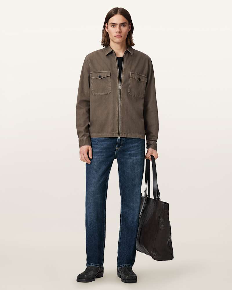 Reid Straight Fit Denim Jeans
