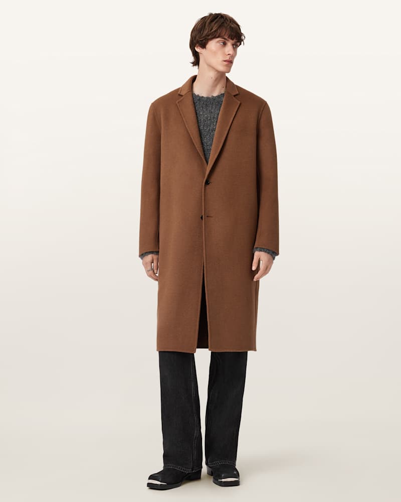 Brax Relaxed Fit Wool Coat