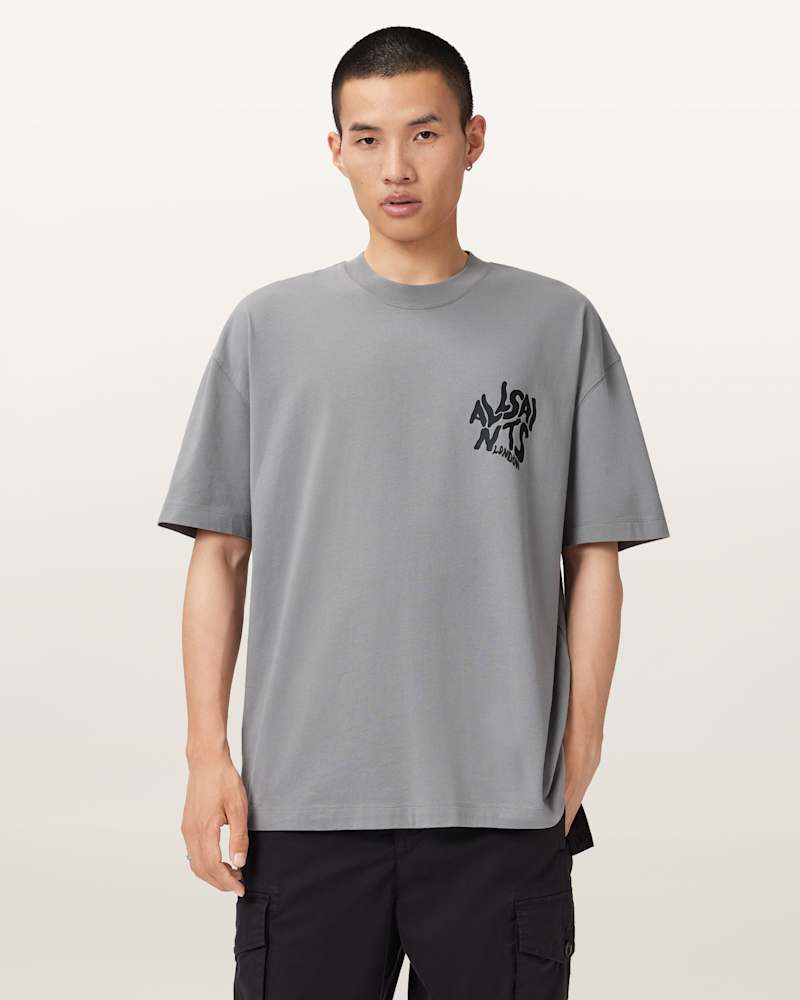 Orlando Logo Print Oversized T-Shirt