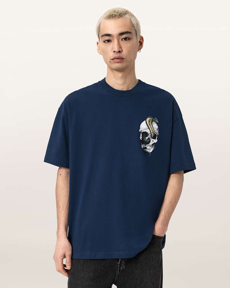 Snakehead Oversized Graphic T-Shirt