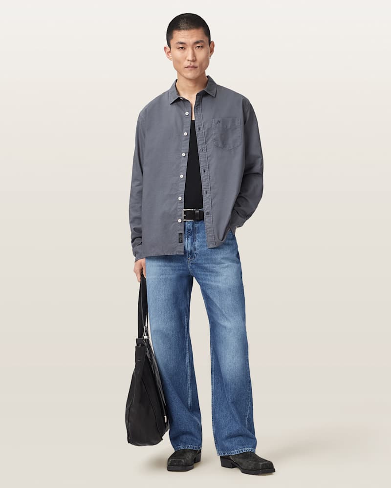Mullen Straight Leg Loose Denim Jeans