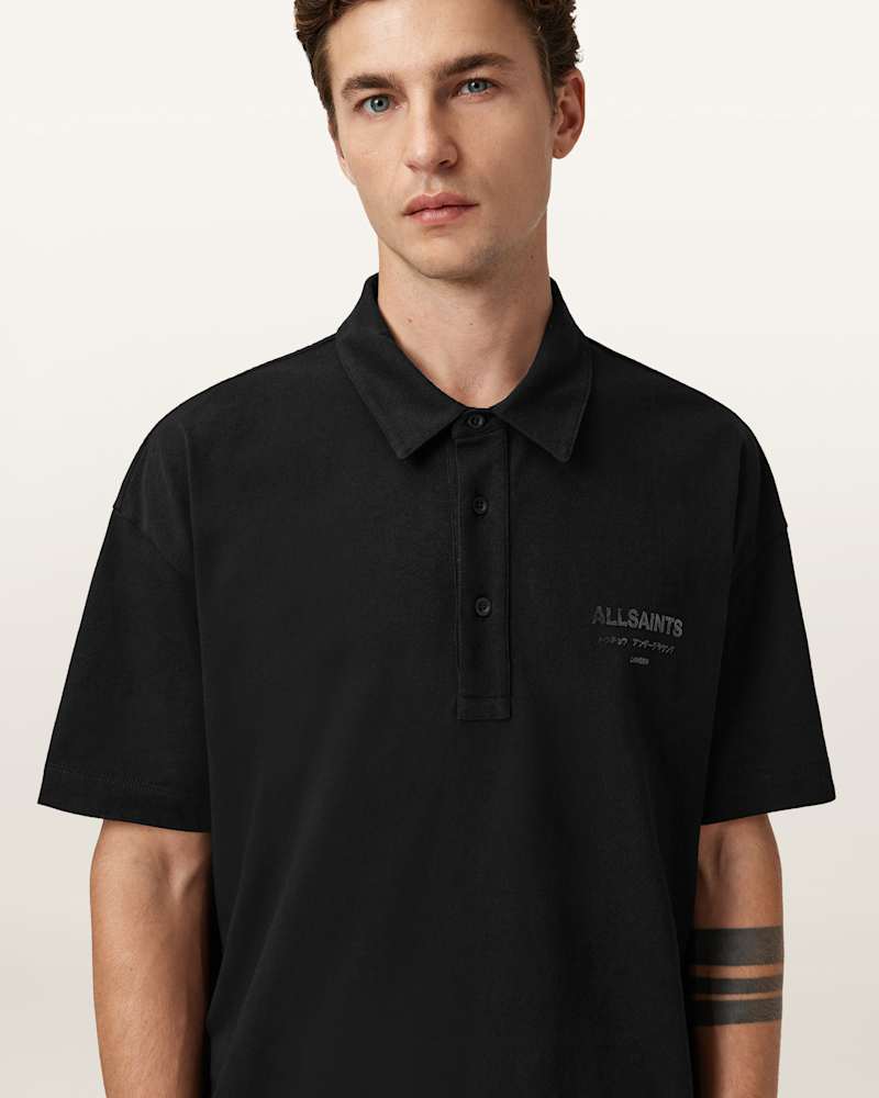 Xander Oversized Short Sleeve Polo Shirt