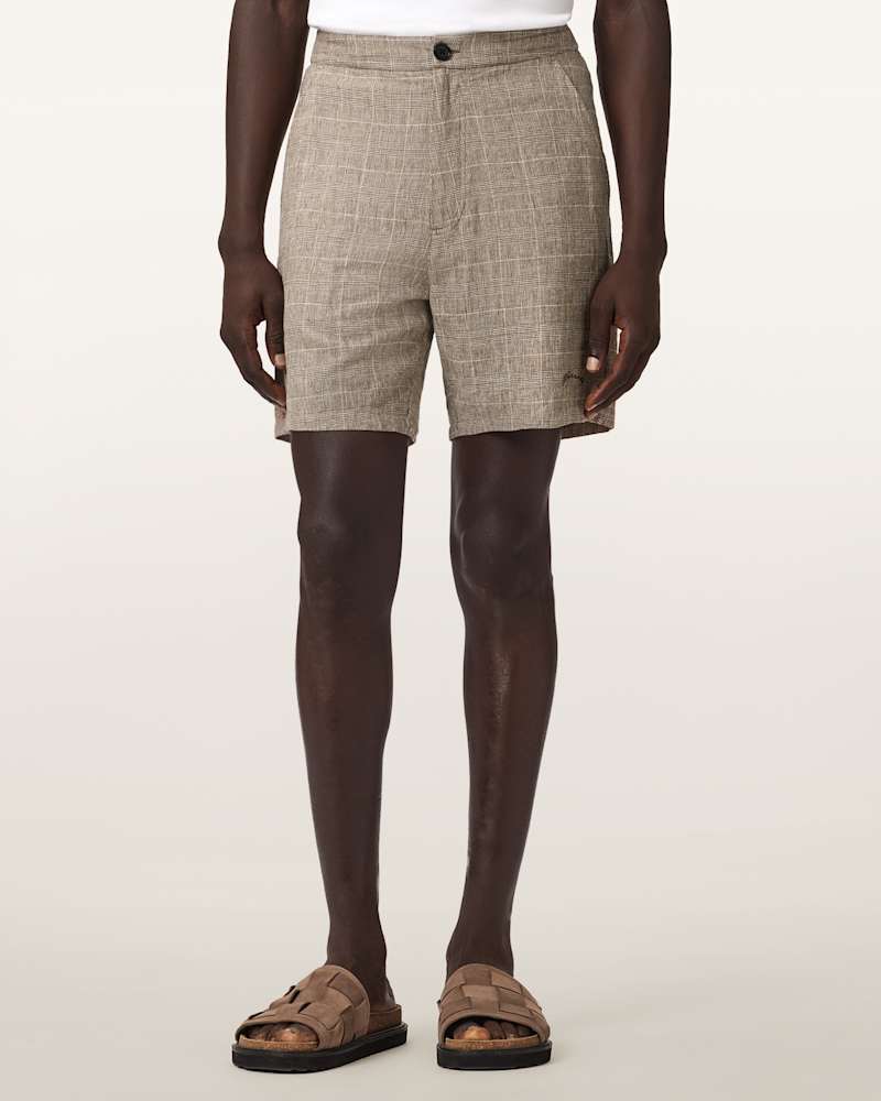 Keal Linen Blend Relaxed Fit Shorts