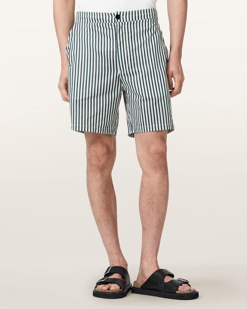 Chopin Straight Fit Striped Shorts