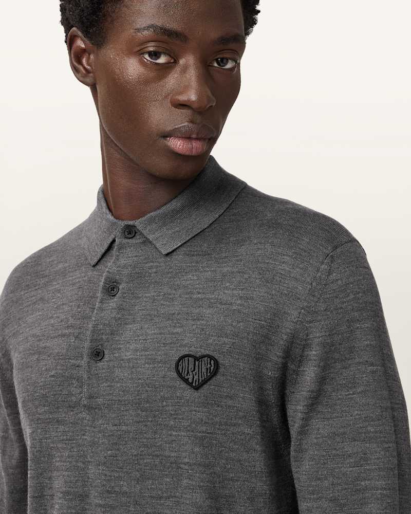 Lover Merino Long Sleeve Polo