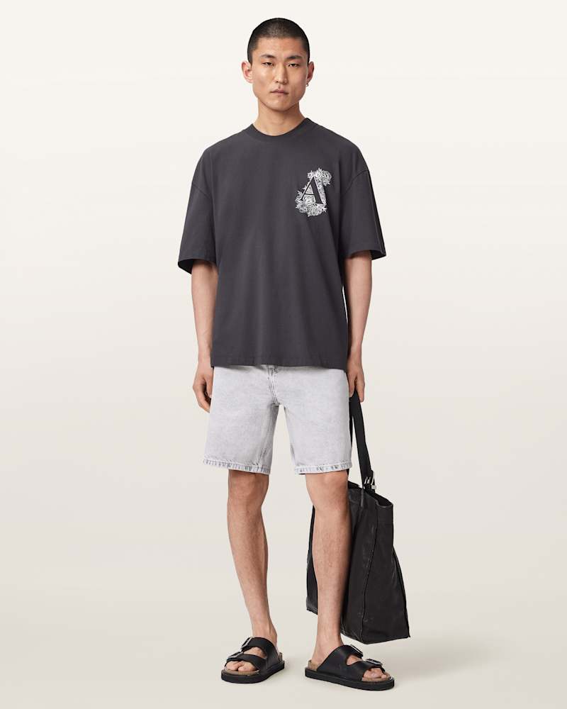 Lenny Loose Fit Denim Shorts