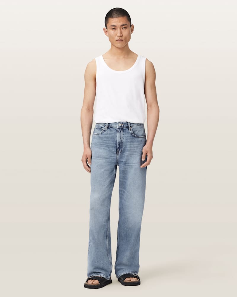 Lenny Wide Leg Denim Jeans