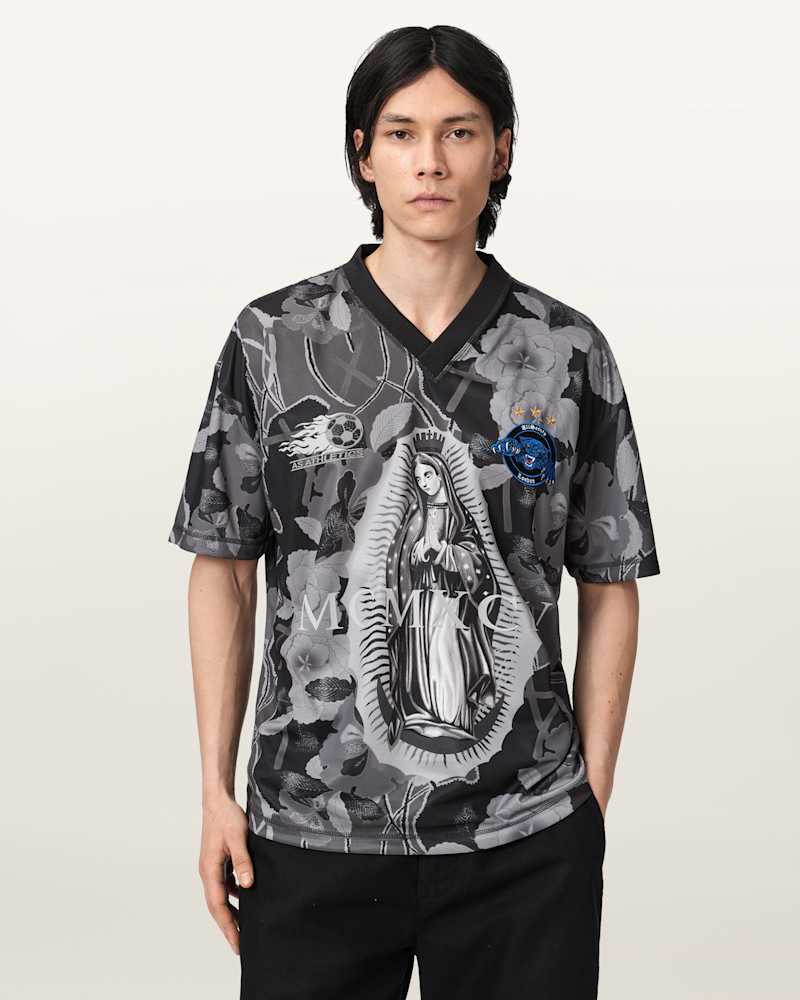 Puerto Oversized Short Sleeve Football Shirt