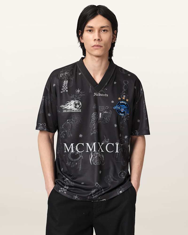 Terra Oversized Short Sleeve Football Shirt