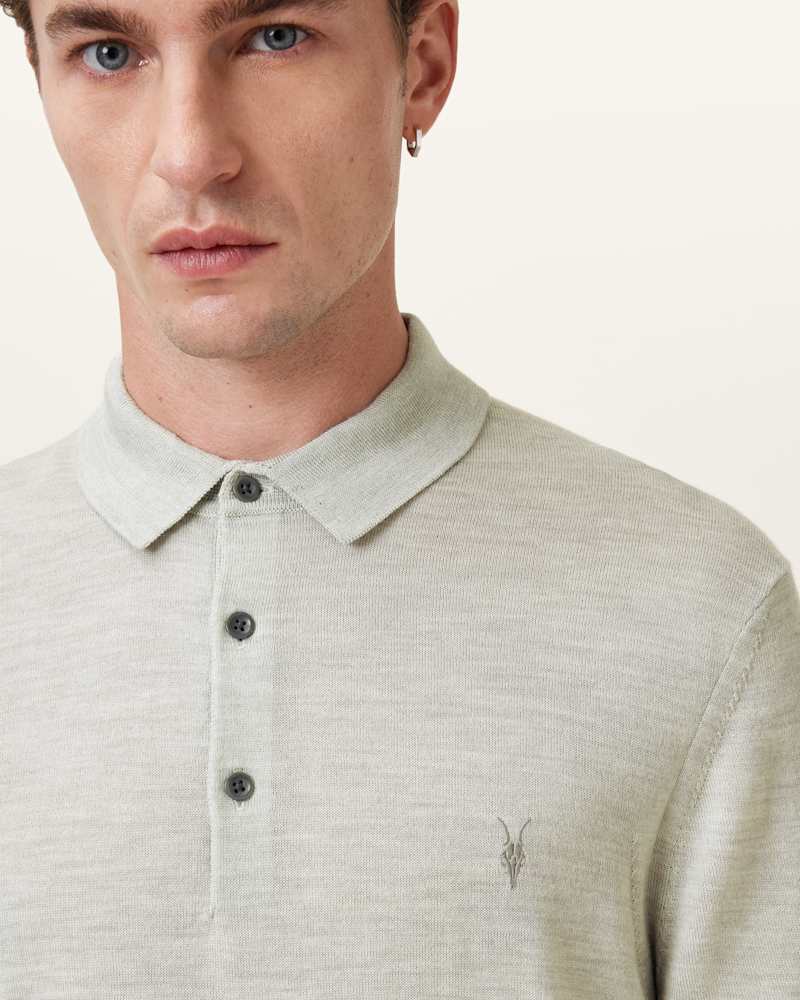 Mode Merino Short Sleeve Ramskull Polo Shirt