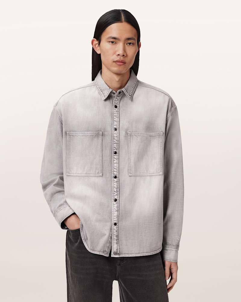 Al Oversized Denim Shirt