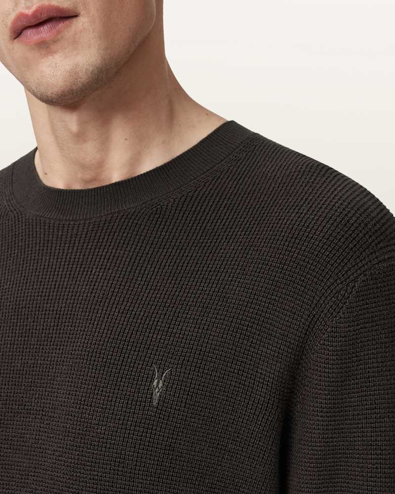 Aspen Waffle Crew Neck Jumper