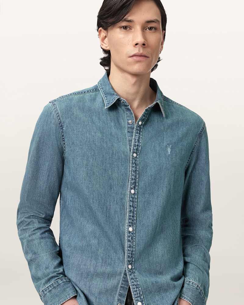 Gleason Long Sleeve Ramskull Shirt