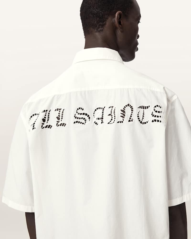 Field Oversized Short Sleeve Cotton Shirt
