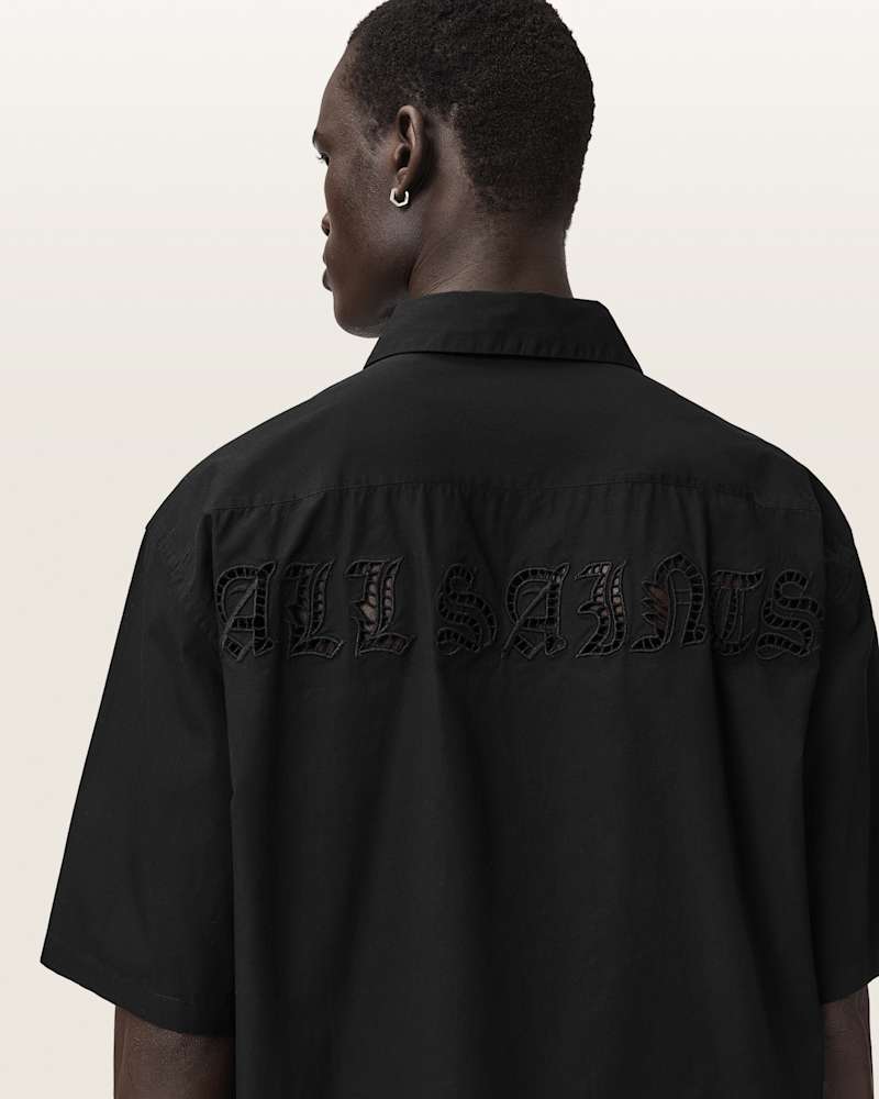 Field Oversized Short Sleeve Cotton Shirt