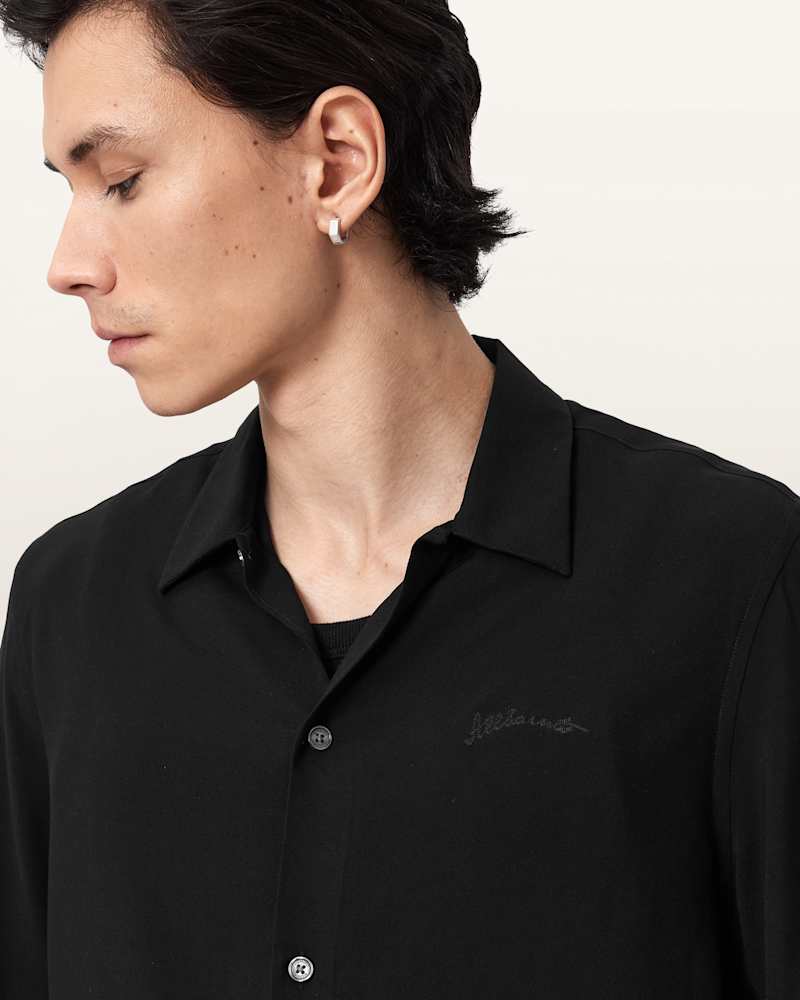 Baron Embroidered Boxy Shirt